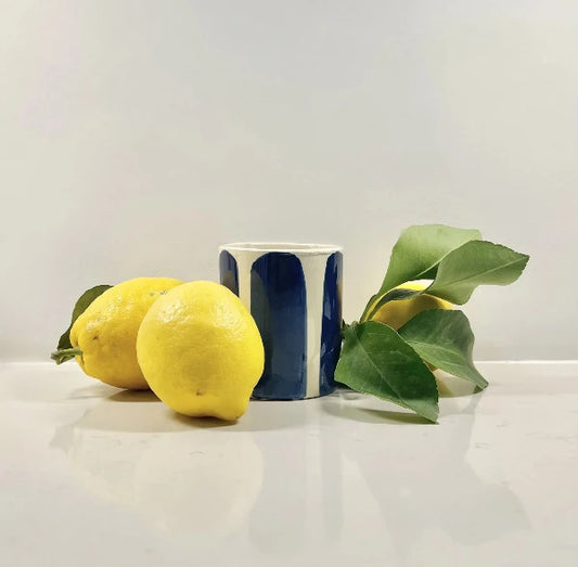 Bougie parfumée en céramique émaillée cire végétale