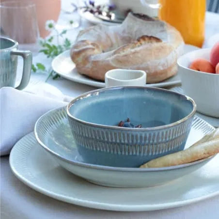 coupelle en grès grise, une création originale et artisanale