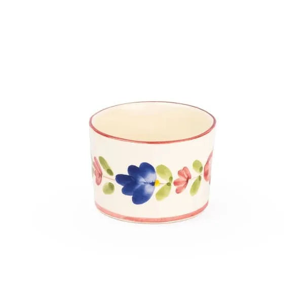 tasse en faience motif floral esprit vintage faite à la main au Portugal