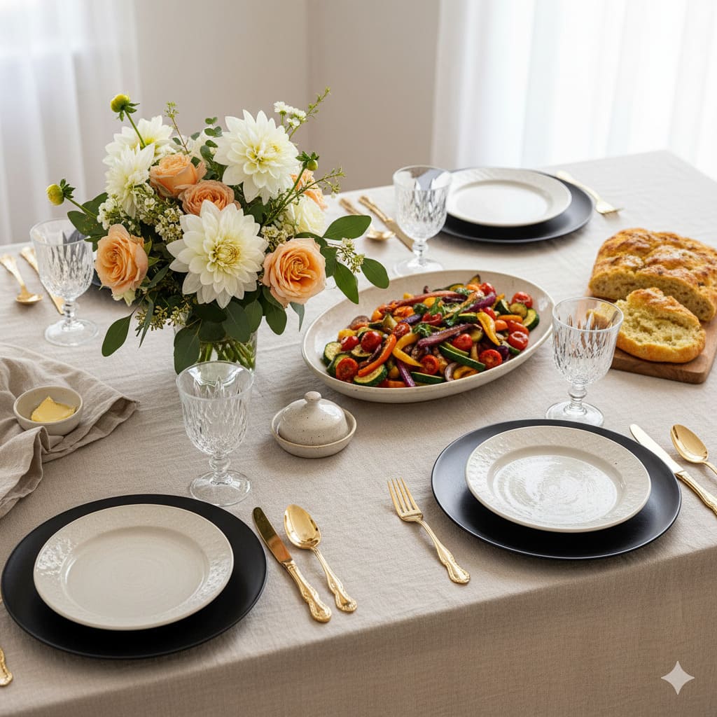 plat de présentation