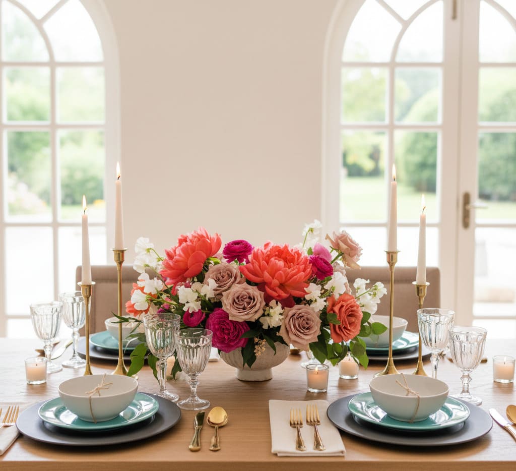 art de la table design et élégant