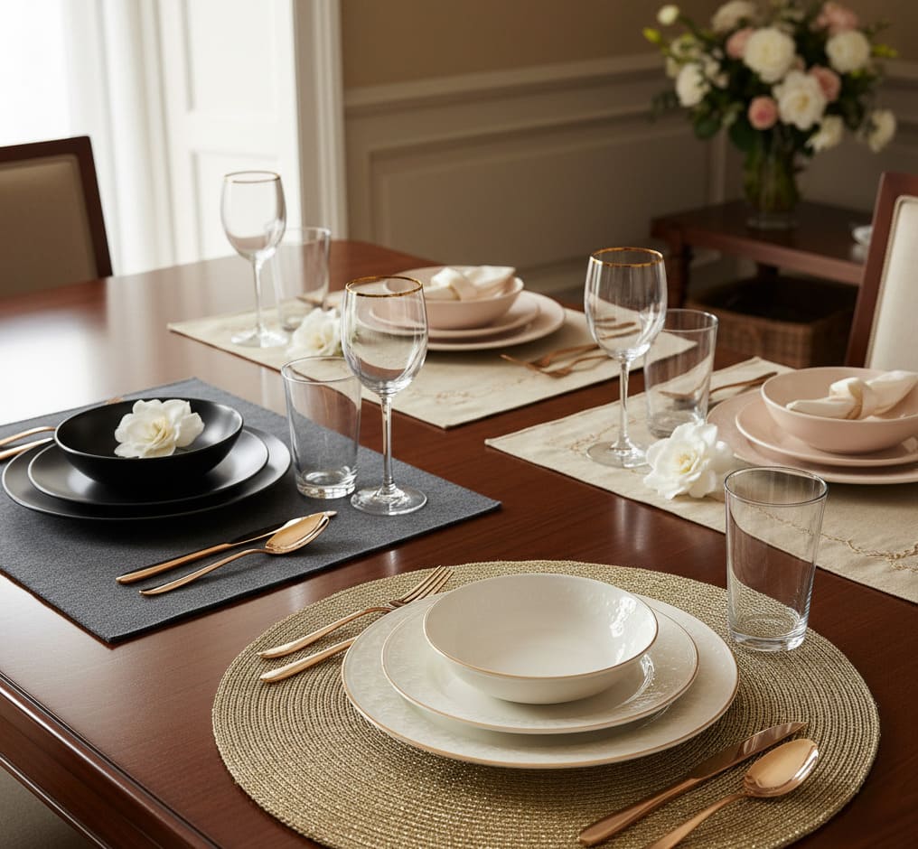 set de table lavable et design