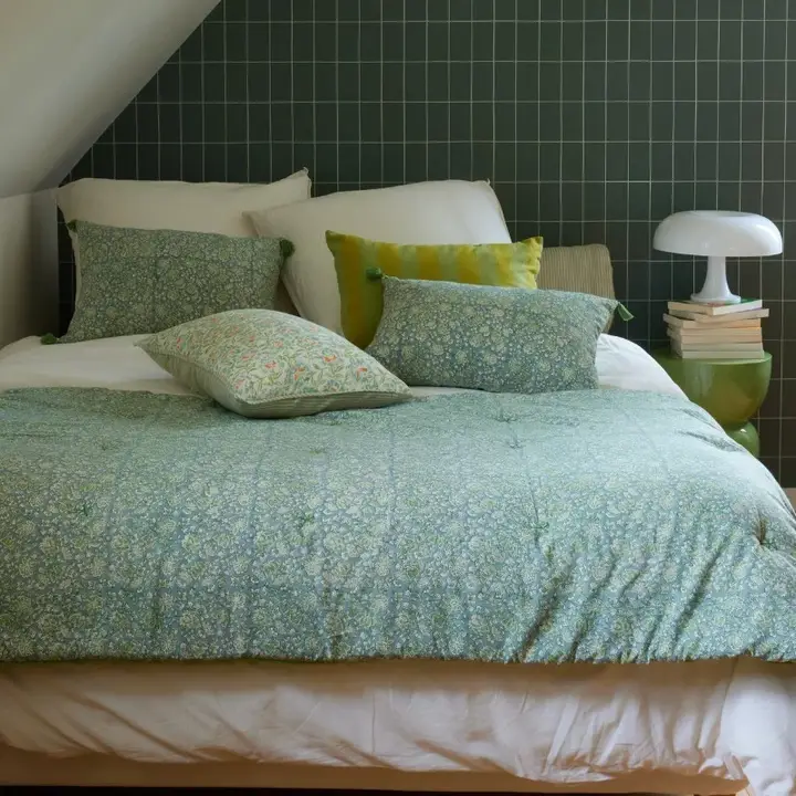 édredon et bout de lit design et artisanal