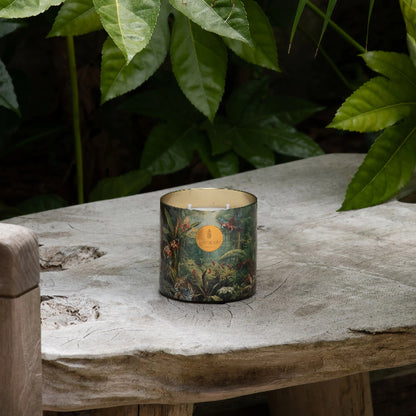 grande bougie parfumée naturelle en cire végétale