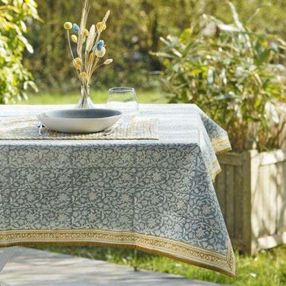 nappe de table rectangle  en coton imprimé