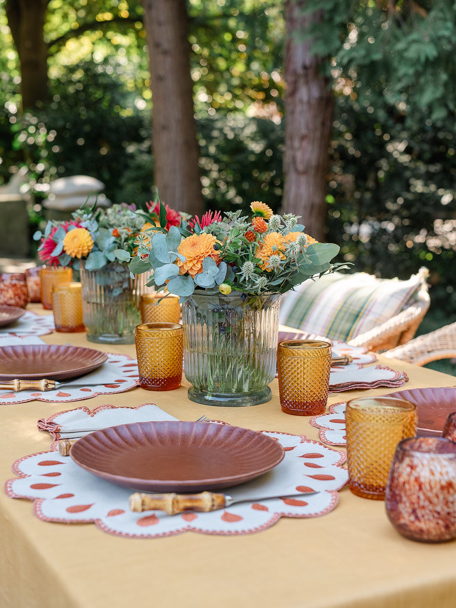 DECORATION TABLE DE PRINTEMPS 