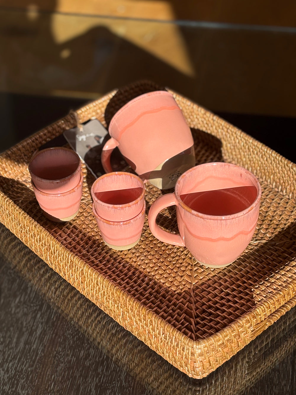 tasse en céramique artisanale