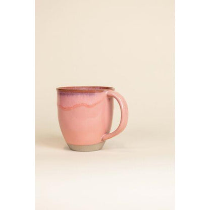 Tasse en céramique rose