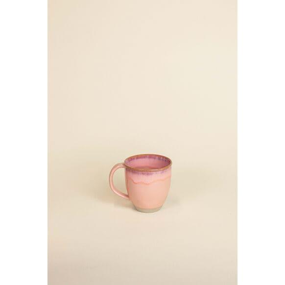 Tasse en céramique rose